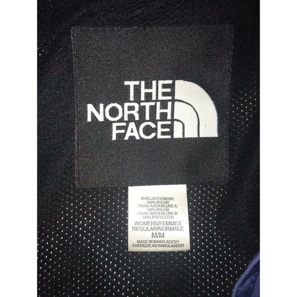 VTG The North Face Gore-Tex BLUE Mountain Guide Jacket Women M RARE - Picture 2 of 7